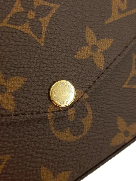 Сумка женская с логотипом Louis Vuitton Monogram Pochette Felicie M81896 Monogram Canvas 2Way Shoulder Bag Коричневый - Фото 4 Сумка женская с логотипом Louis Vuitton Monogram Pochette Felicie M81896 Monogram Canvas 2Way Shoulder Bag Коричневый - изображение 4