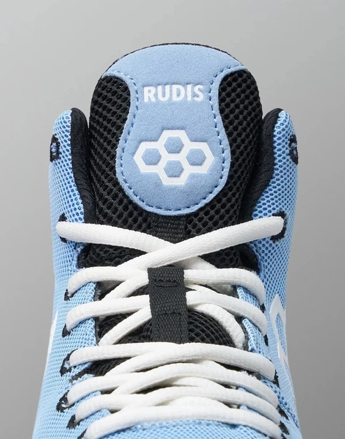 Борцовки RUDIS Courage 2.0 р40 (25см) голубые (RUDNC1016-CRSWAV) - изображение 5