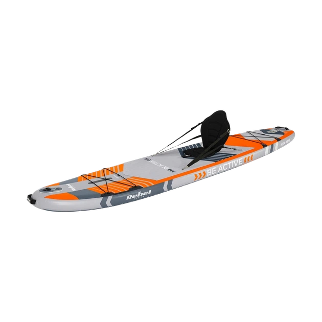 Доска SUP надувная Rebel Active PRO RBA-4518 335x84x15 см Orange (5901890127486) - изображение 3