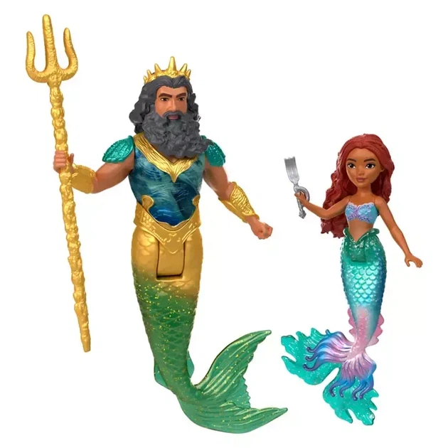 Набор кукол и фигурок Русалочка Ариэль Disney Mattel HLX19 - Фото 6 Набор кукол и фигурок Русалочка Ариэль Disney Mattel HLX19 - изображение 6