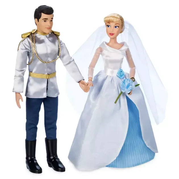 Набір ляльок принцеса Попелюшка та Принц Чармінг Disney Весільна колекція 416122155694 - Фото 1 Набір ляльок принцеса Попелюшка та Принц Чармінг Disney Весільна колекція 416122155694 - зображення 1