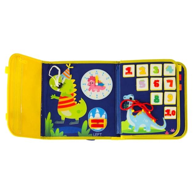 Доска манипуляционная сенсорная Montessori в форме рюкзака Blue (5903039765382) - Фото 8 Доска манипуляционная сенсорная Montessori в форме рюкзака Blue (5903039765382) - изображение 8