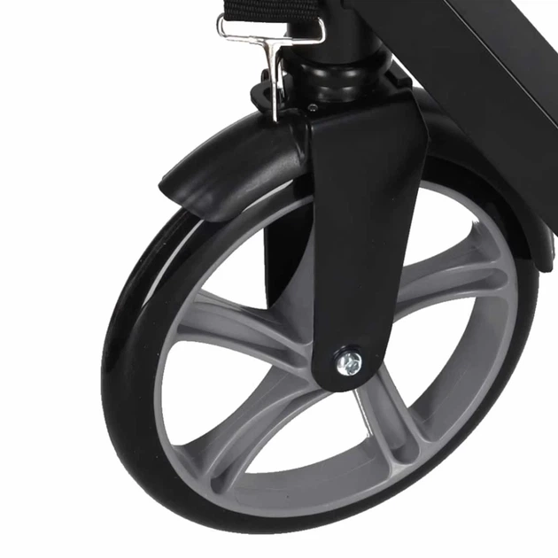 Самокат городской складной колеса Trike Fix 200 мм Black-Gray (5903039771611) - изображение 11