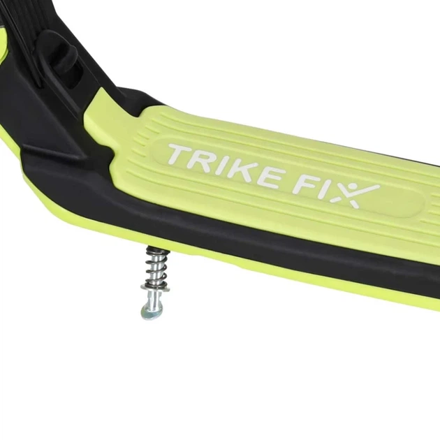 Самокат для детей двухколесный Trike Fix LED складной двойные тормоза Neon Green (5903039772083) - изображение 8