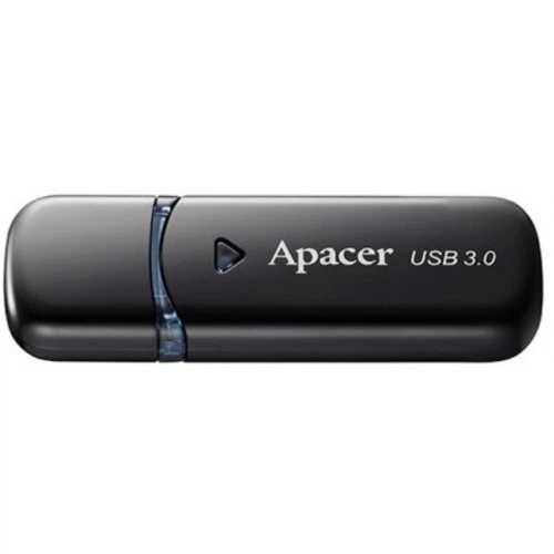Флешка Apacer AH355 64 ГБ USB 3.0 чорна - Фото 1 Флешка Apacer AH355 64 ГБ USB 3.0 чорна - зображення 1