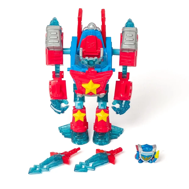 Игровой набор SuperThings Супербот Трансформер Сила Turbo Warrior - Фото 4 Игровой набор SuperThings Супербот Трансформер Сила Turbo Warrior - изображение 4