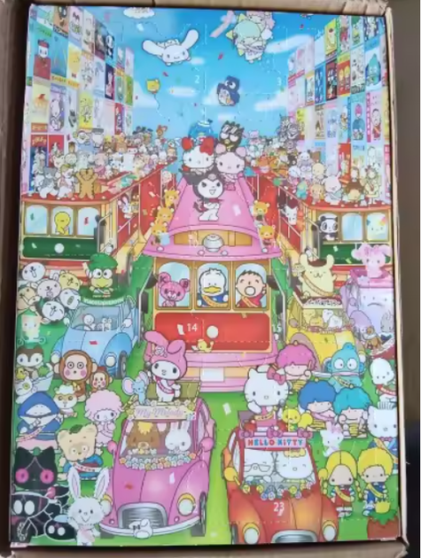 Адвент-календар Hello Kitty і Sanrio, 24 фігурки - зображення 3