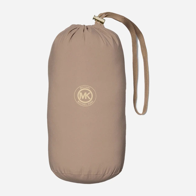 Куртка демисезонная короткая с капюшоном женская Michael Kors 604437513 M Бежевая (1163039747) - Фото 3 Куртка демисезонная короткая с капюшоном женская Michael Kors 604437513 M Бежевая (1163039747) - изображение 3