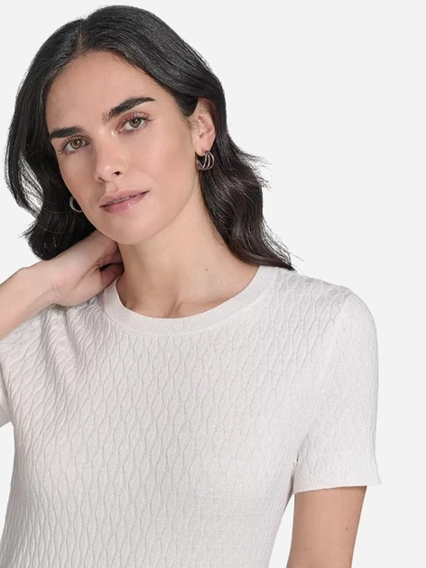 Джемпер жіночий Calvin Klein 573500870 L Білий (1162914441) - зображення 3