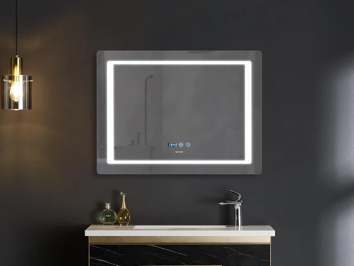 Зеркало для ванной MIXXUS Style MR03-80x60-CASE с LED-подсветкой Touch, Anti-fog 80х60 см - изображение 12