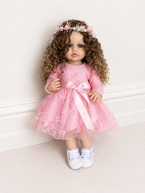 Реалистичная кукла Реборн 55 см полностью виниловая Doll Reborn Baby К0100529 - Фото 3 Реалистичная кукла Реборн 55 см полностью виниловая Doll Reborn Baby К0100529 - изображение 3