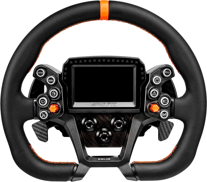 Obręcz kierownicy Simagic Classic D-shape ZGT-300CD without HUB (LEATHER) (6975472779737) - obraz 2