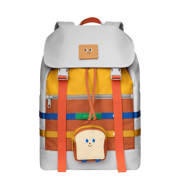 Рюкзак Mr.ace Homme легкий и универсальный, подходит для женщин и старшеклассников, вместительный, простой дорожный рюкзак для мужчин - серия Foodie. - изображение 4