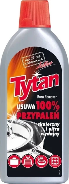 Żel do usuwania przypaleń Tytan 500 ml (5900657028233) - Zdjęcie 1 Żel do usuwania przypaleń Tytan 500 ml (5900657028233) - obraz 1