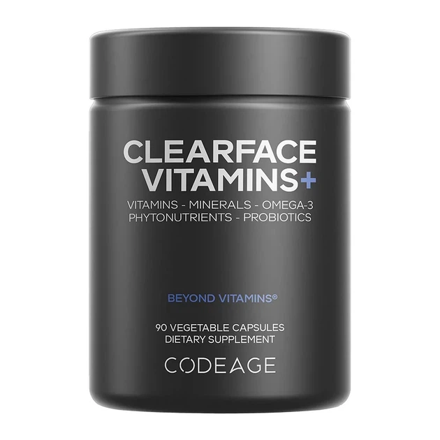 Мультивітаміни Codeage Clearface Vitamins+ 90 vcaps (853919008748) - изображение 2