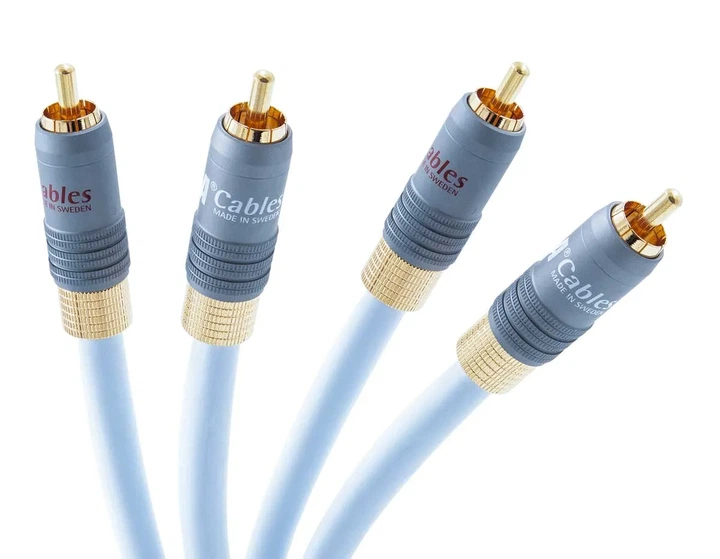 Міжблоковий кабель Supra XL Annorum Interconnect RCA 0,8 м Ice Blue - Фото 1 Міжблоковий кабель Supra XL Annorum Interconnect RCA 0,8 м Ice Blue - изображение 1