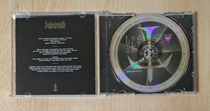 Behemoth – I, Scvlptor (2026) Audio CD - Фото 4 Behemoth – I, Scvlptor (2026) Audio CD - зображення 4