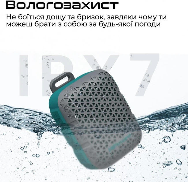 Портативна колонка HiFuture Pocket-S 5W Blue-Green (pocket-s.bluegreen) - зображення 6