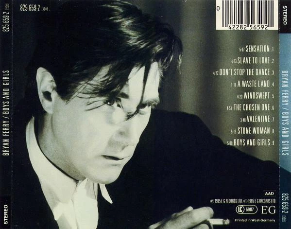 BRYAN FERRY – Boy And Girls (CD) - Б/У - Фото 2 BRYAN FERRY – Boy And Girls (CD) - Б/У - изображение 2