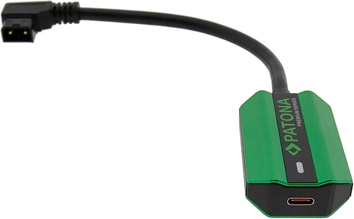 Адаптер PATONA Premium PD100W D-Tap to USB-C (4055655240222) - Фото 2 Адаптер PATONA Premium PD100W D-Tap to USB-C (4055655240222) - зображення 2