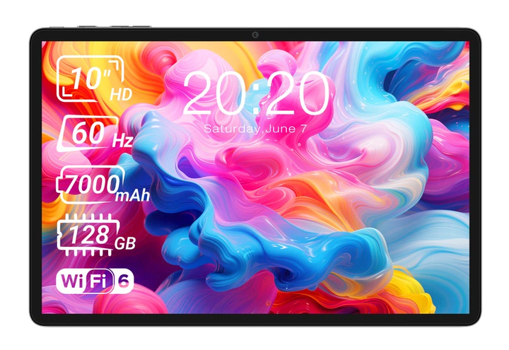 Планшет Teclast M50T 4GB 128GB Wi-Fi Gray (Версия с чехлом) - Фото 4 Планшет Teclast M50T 4GB 128GB Wi-Fi Gray (Версия с чехлом) - изображение 4