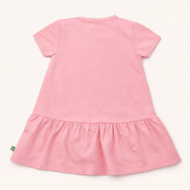 Дитяча сукня короткий рукав Green Cotton рожевий, 80 см (267735537) - изображение 2