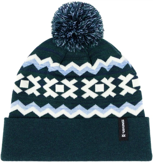 Шапка Viking Fishing Blue pompon 60 Blue - Фото 3 Шапка Viking Fishing Blue pompon 60 Blue - изображение 3