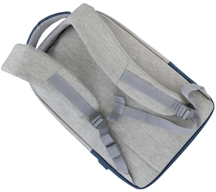 Рюкзак для ноутбука RIVACASE 7562 15.6" Grey/Dark Blue (7562 (Grey/Dark Blue)) - изображение 8