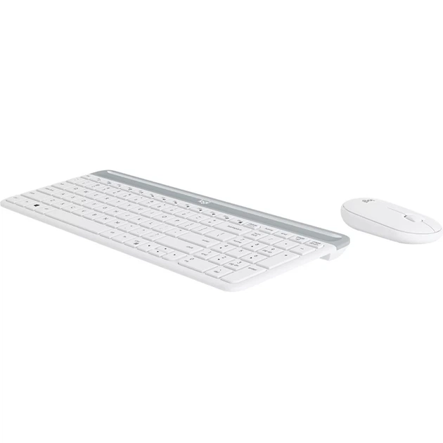 Комплект клавіатура + миша Logitech MK470 бездротовий White (5099206086616) - Фото 4 Комплект клавіатура + миша Logitech MK470 бездротовий White (5099206086616) - зображення 4