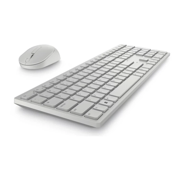 Комплект клавиатура + мышь Dell KM5221W Pro беспроводной US раскладка White (5397184514412) - изображение 2