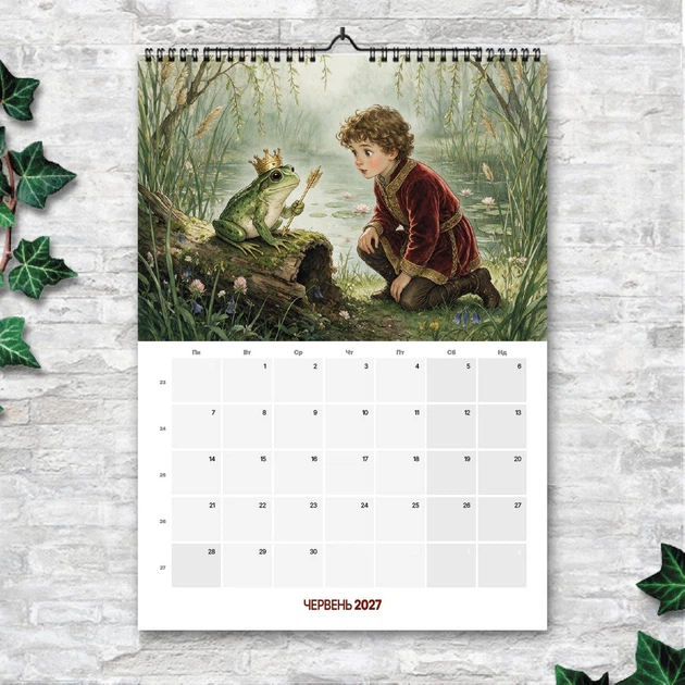 Календарь-планер А3 перекидной настенный СКАЗОЧНИК 13 листов ENTERSTORE (art. 270220) - изображение 7