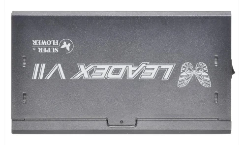 Блок живлення 1300 Вт, Super Flower LEADEX VII XG, Black, модульний, 80+ Gold, Active PFC, 14 см FDB, 4xMolex / 12xSATA / 1x16-pin / 4x6+2-pin / 2x4+4-pin / 1x20+4-pin, захист OVP/OCP/OPP/SCP/UVP/OTP/NLO/SIP, ATX3.1 (SF-1300F14XG) - изображение 6