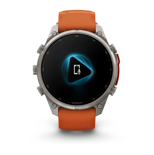 Смарт-часы GARMIN Fenix 9 Pro 47mm Titanium with Autumn Orange/Spark Orange Silicone Band (010-04336-05/06) - Фото 6 Смарт-часы GARMIN Fenix 9 Pro 47mm Titanium with Autumn Orange/Spark Orange Silicone Band (010-04336-05/06) - изображение 6