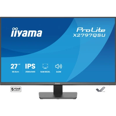 Монітор iiyama X2797QSU-B1 - зображення 4