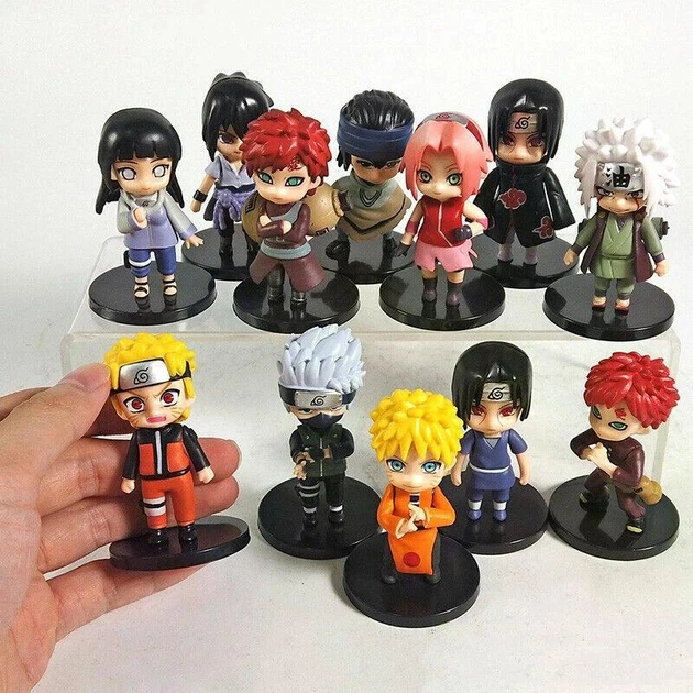 Набір колекційних фігурок Наруто Naruto Shippuden 8 шт аніме персонажі Чібі Саске Наруто Сакура Гаара Хіната Ітачі Джірайя Какаші 7–8 см - Фото 3 Набір колекційних фігурок Наруто Naruto Shippuden 8 шт аніме персонажі Чібі Саске Наруто Сакура Гаара Хіната Ітачі Джірайя Какаші 7–8 см - изображение 3