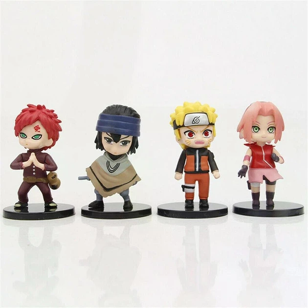 Набір колекційних фігурок Наруто Naruto Shippuden 8 шт аніме персонажі Чібі Саске Наруто Сакура Гаара Хіната Ітачі Джірайя Какаші 7–8 см - Фото 4 Набір колекційних фігурок Наруто Naruto Shippuden 8 шт аніме персонажі Чібі Саске Наруто Сакура Гаара Хіната Ітачі Джірайя Какаші 7–8 см - изображение 4