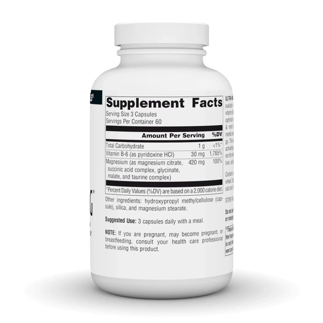 Магній Source Naturals Ultra-Mag 180 vcaps (021078029526) - зображення 3