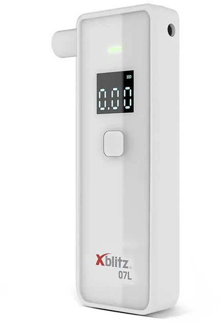 Алкотестер Xblitz 0.7L 5 мундштуків в комплекті (5902479677446) - Фото 2 Алкотестер Xblitz 0.7L 5 мундштуків в комплекті (5902479677446) - зображення 2
