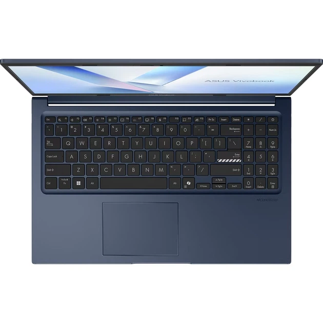 Ноутбук ASUS VivoBook 15 (F1504MA-BQ1266), Intel Core 3 304, 15.6", RAM 8 ГБ DDR5, SSD 256 ГБ, Intel Graphics, Без ОС, Синій - зображення 3