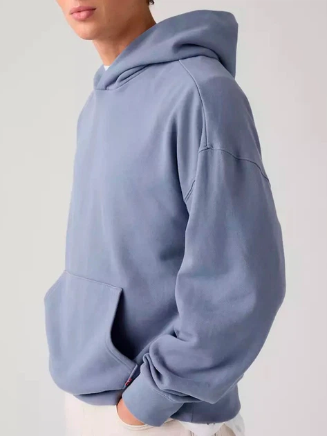 Худи утепленное мужское Levi`s 0060R0000(Troposphere-Blue) 2XL Голубое (199105290314) - изображение 4