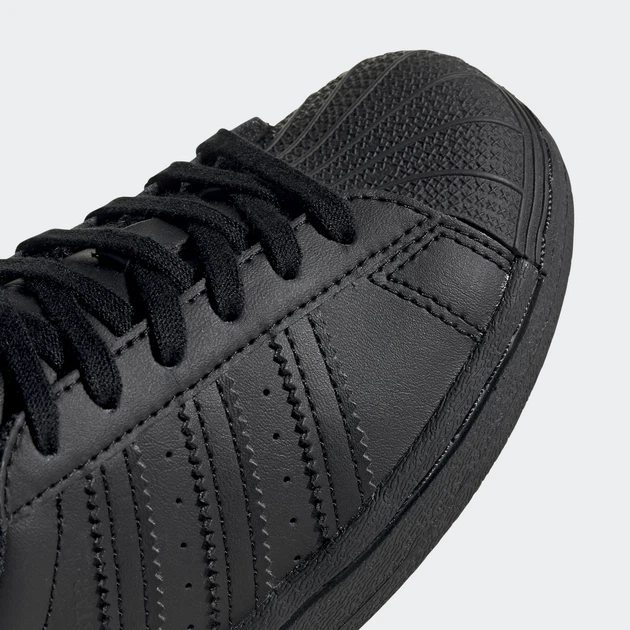 Детские кроссовки Superstar adidas FU7715 (28 EUR) черный (4062056443763) - Фото 8 Детские кроссовки Superstar adidas FU7715 (28 EUR) черный (4062056443763) - изображение 8