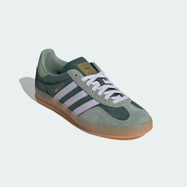 Мужские кроссовки Gazelle Indoor adidas JI0323 40 (6.5 UK) зеленый (4067898286394) - Фото 6 Мужские кроссовки Gazelle Indoor adidas JI0323 40 (6.5 UK) зеленый (4067898286394) - изображение 6