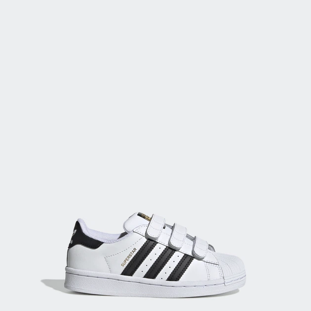Дитячі кросівки Superstar adidas EF4838 (32 EUR) білий (4062053339687) - Фото 1 Дитячі кросівки Superstar adidas EF4838 (32 EUR) білий (4062053339687) - зображення 1