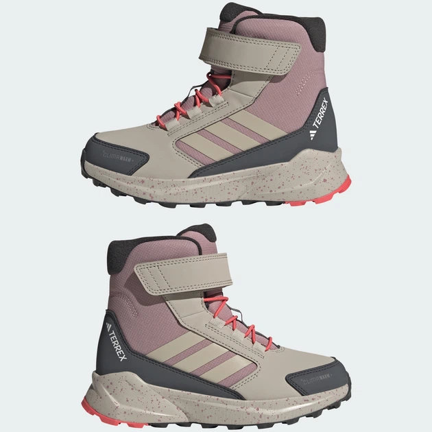Детские туристические ботинки Terrex Trailmaker 2 High CLIMAWARM+ Kids adidas KI5832 (35 EUR) фиолетовый (4068812479946) - Фото 8 Детские туристические ботинки Terrex Trailmaker 2 High CLIMAWARM+ Kids adidas KI5832 (35 EUR) фиолетовый (4068812479946) - изображение 8