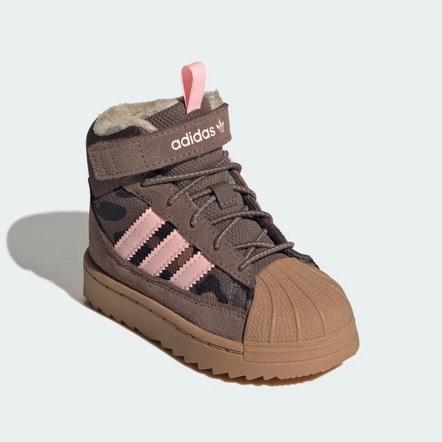 Детские ботинки SUPERSTAR WINTER TREK adidas KH9795 (22 EUR) коричневый (4068818203095) - изображение 5