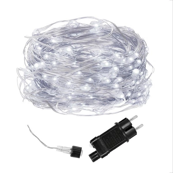 Світлодіодна гірлянда-нитка Springos CL0083 200 LED Холодний білий (5907719401188) - зображення 2