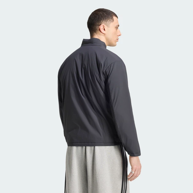 Мужская куртка 3 STRIPES INSULATED adidas KR7192 (2XL) черный (4068817795096) - Фото 2 Мужская куртка 3 STRIPES INSULATED adidas KR7192 (2XL) черный (4068817795096) - изображение 2