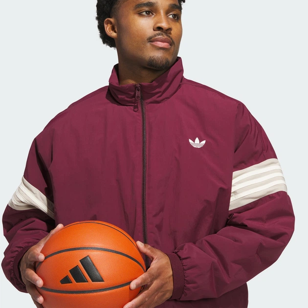 Куртка ORIGINALS TEAM adidas KS8193 (S) Бордовый (4069993920050) - Фото 5 Куртка ORIGINALS TEAM adidas KS8193 (S) Бордовый (4069993920050) - изображение 5