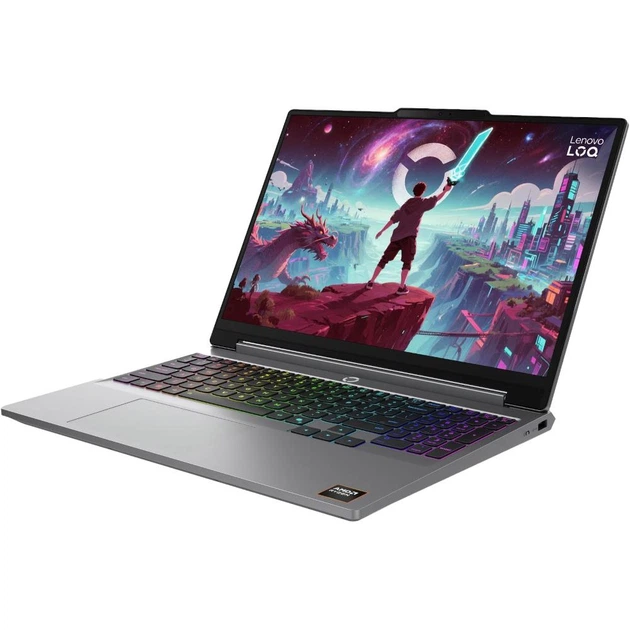 Ноутбук 15 Lenovo LOQ 15AHP11 IPS WUXGA 1920x1200 165Hz/Ryzen 7 250/16GB/512 SSD/RTX 5070 8GB/DOS (83TN00BCRA) - Фото 2 Ноутбук 15 Lenovo LOQ 15AHP11 IPS WUXGA 1920x1200 165Hz/Ryzen 7 250/16GB/512 SSD/RTX 5070 8GB/DOS (83TN00BCRA) - изображение 2