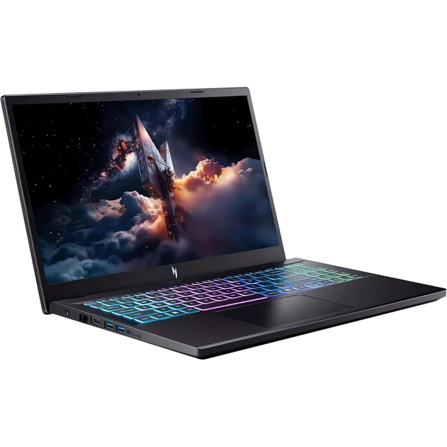 Ноутбук 15.6 Acer Nitro V 15 ANV15-A31 FHD IPS/AMD Ryzen 5 150/16GB/512 SSD/RTX 5050 8GB/Lin/Black (NH.U3QEU.00U) - изображение 3